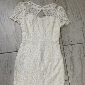 Women’s white dress